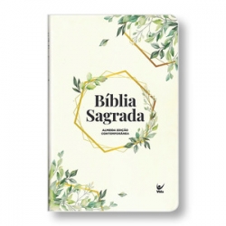 BÍblia Aec Capa Semiluxo Folhagem